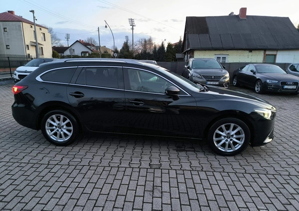 Mazda 6 cena 53999 przebieg: 186000, rok produkcji 2017 z Tuchola małe 466